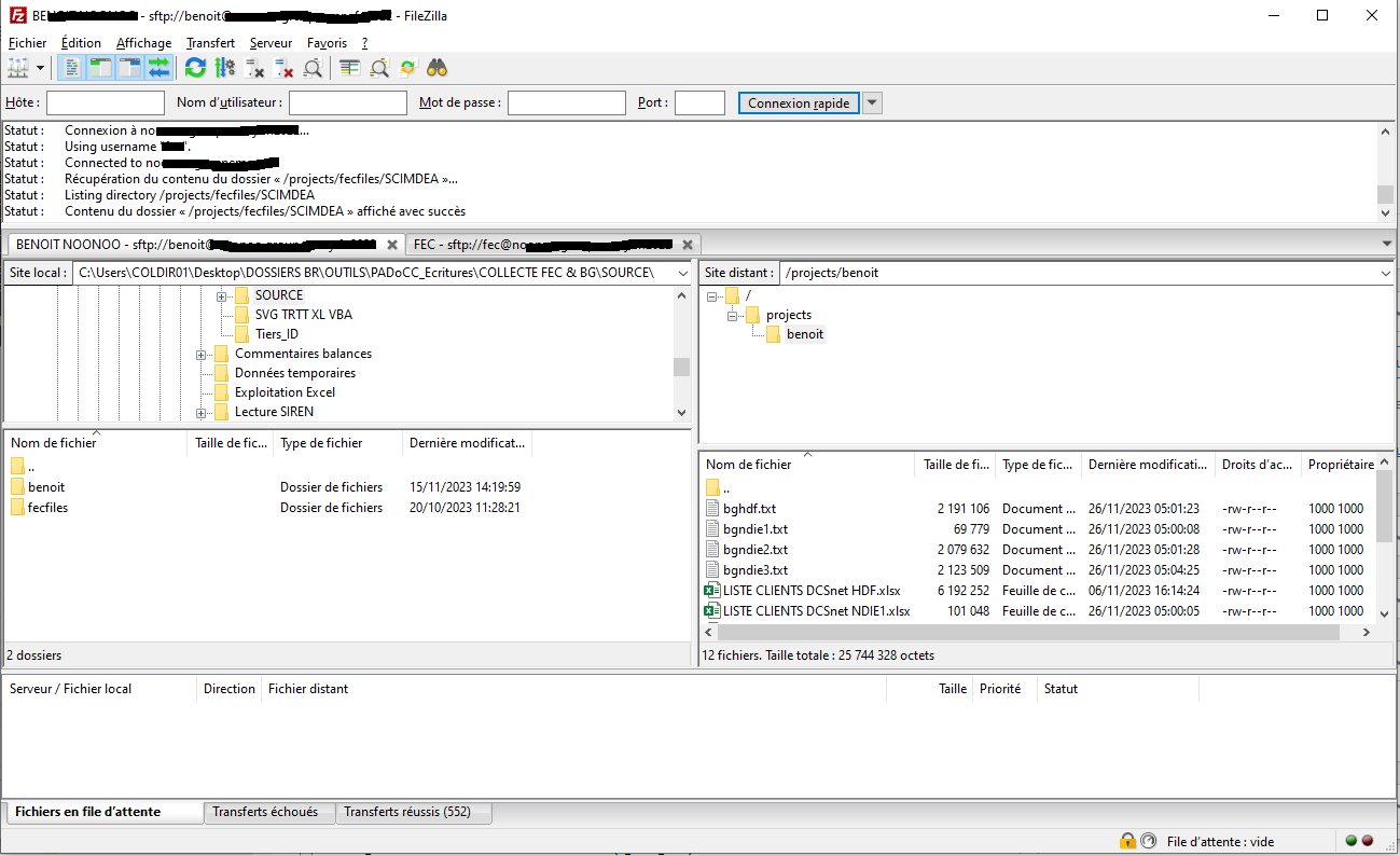 Filezilla